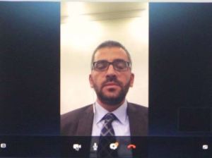 Genève 25 novembre 2014 Intervention de Tarek Kurdi par skype.