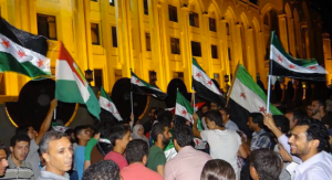 Manifestations à Raqa